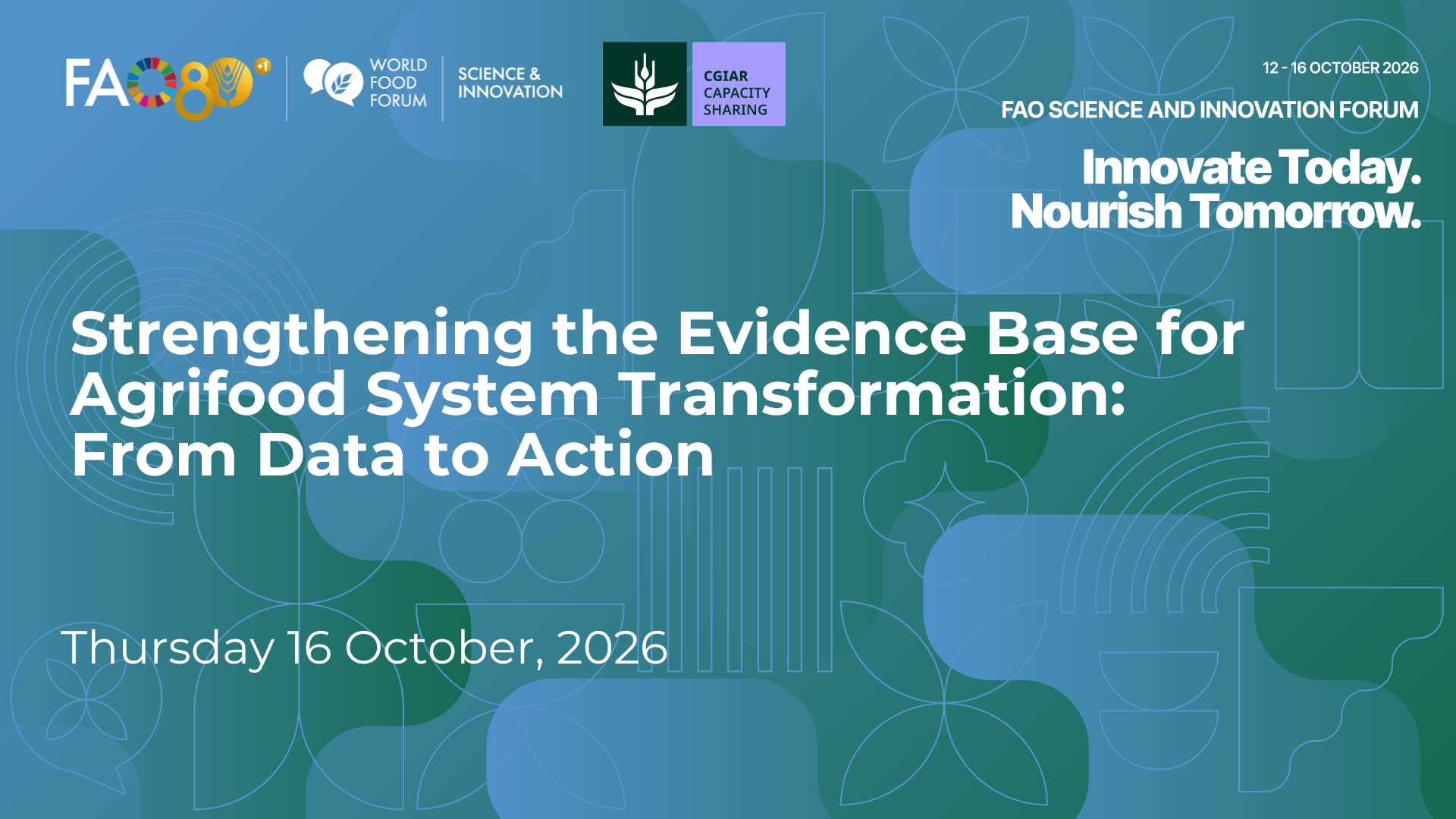 Strengthening the Evidence Base for Agrifood System Transformation: From Data to Action
